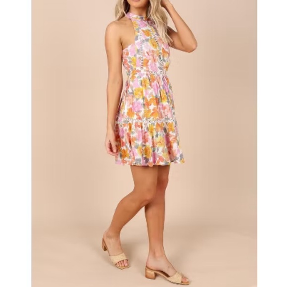 Petal & Pup Dress - Small - Open Back - Buttons at Neck - Lined - Picture 3 of 16